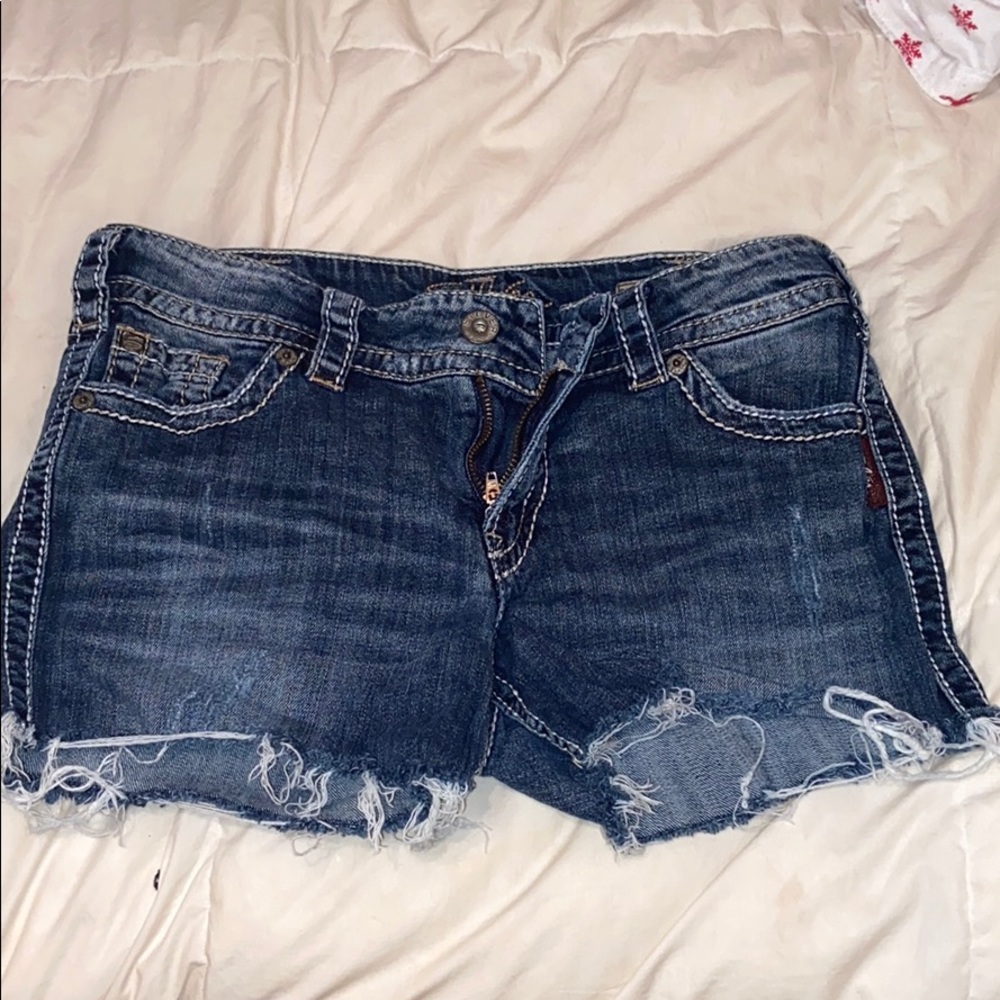 jean shorts